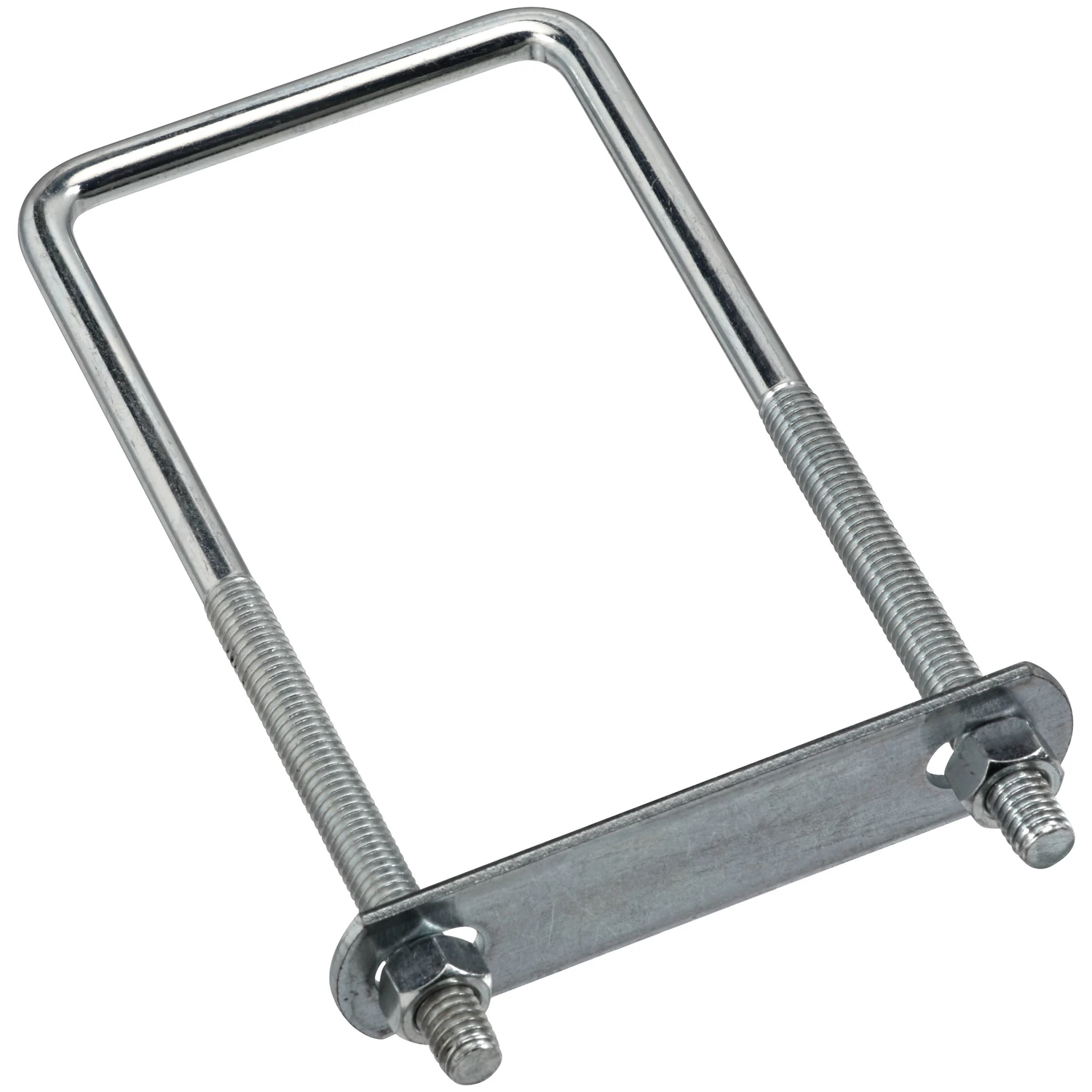 3/8 In. X 3 In. X 7 In. Zinc-plated Square U Bolt With Nuts
