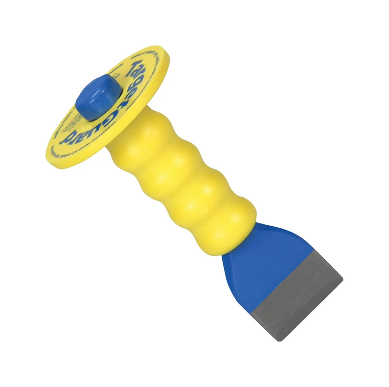 Mayhew Tools 3 In. X 7-1/2 In. Handguarded Mason Chisel