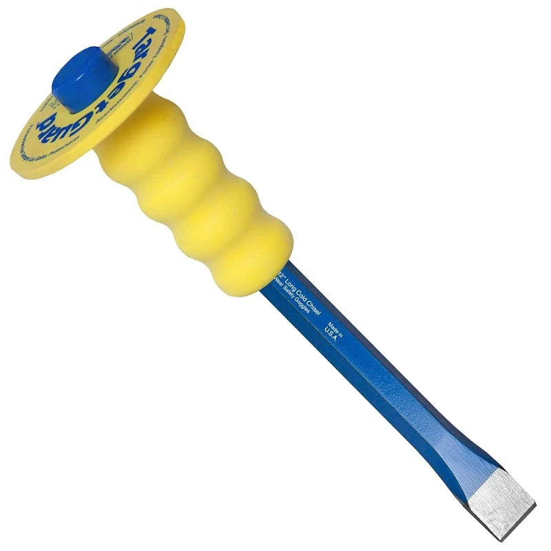Mayhew Tools 1 In. X 12 In. Handguarded Cold Chisel