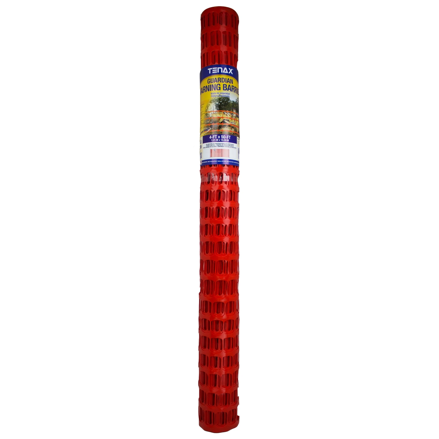 Guardian 4 Ft. H X 50 Ft. L Polyethylene Safety Fence - Orange