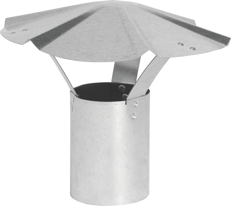4 In. Galvanized Steel Chimney Rain Cap - Model Gv0587