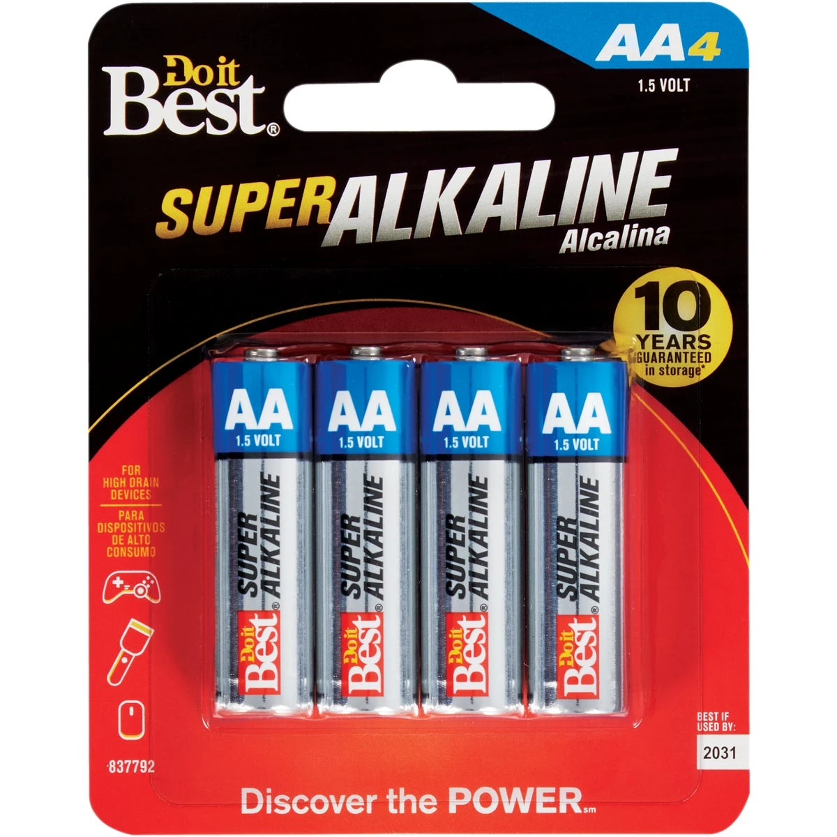 Aa Alkaline Battery (4-pack)