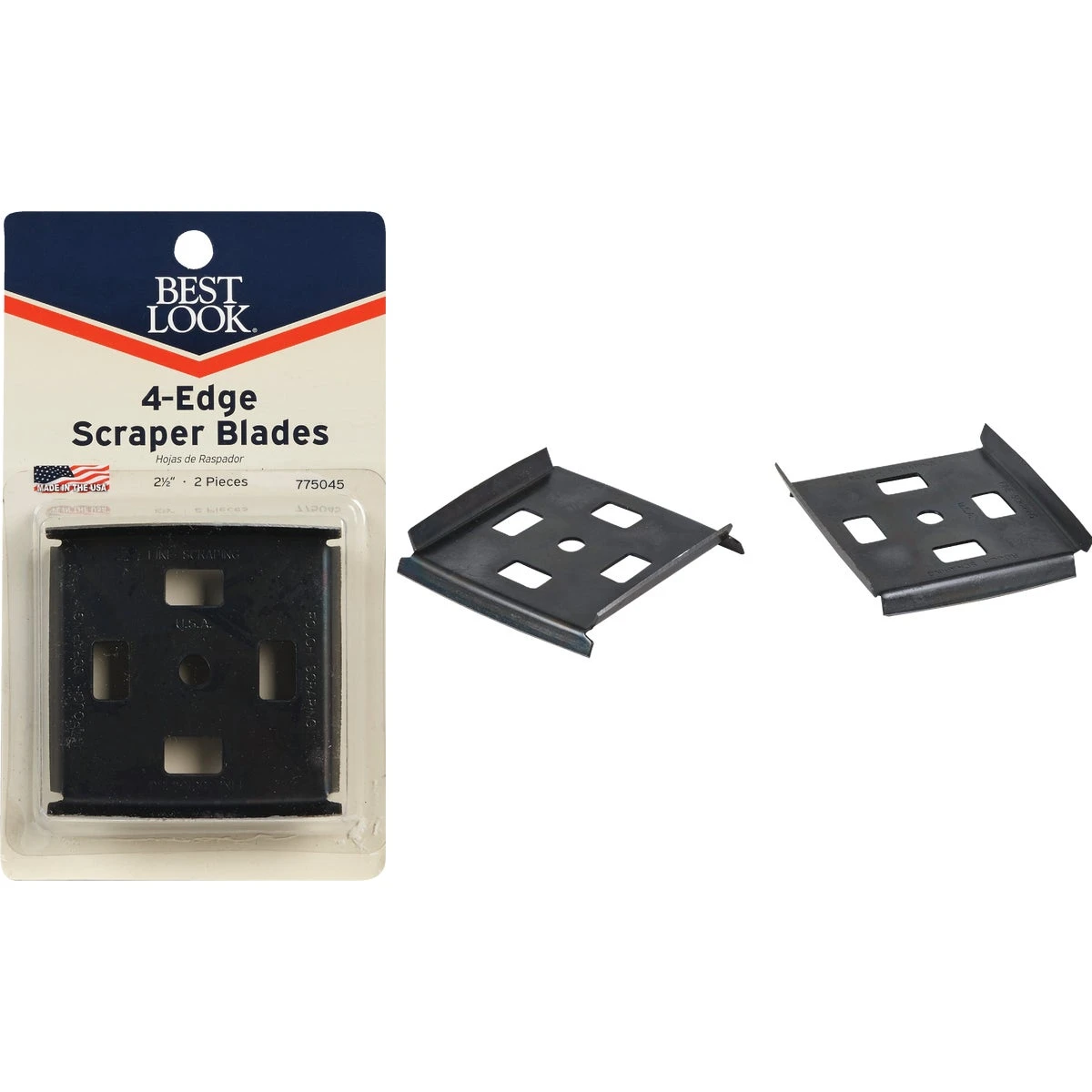 Master Painter 2-1/2 In. 4-edge Replacement Scraper Blade (2-pack)