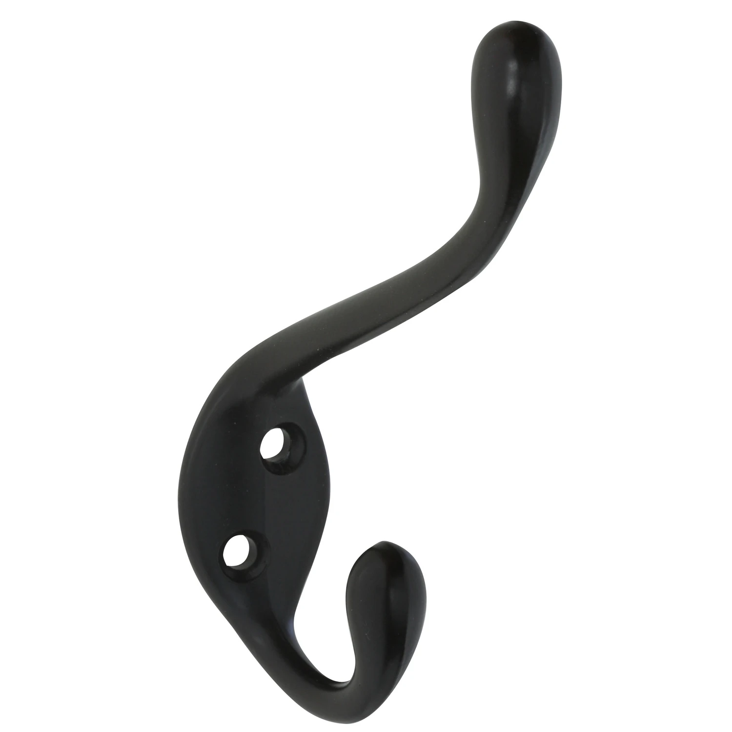 Hat & Coat Hook, Heavy-duty, Oil-rubbed Bronze, Holds 35-lbs.