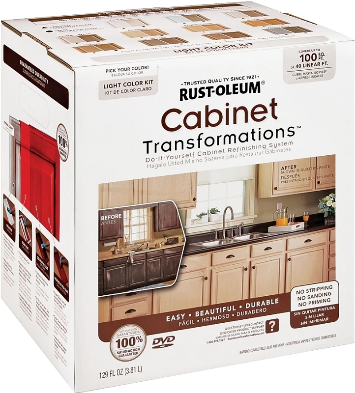 Small Cabinet Transformations Kit, Light Tint Base