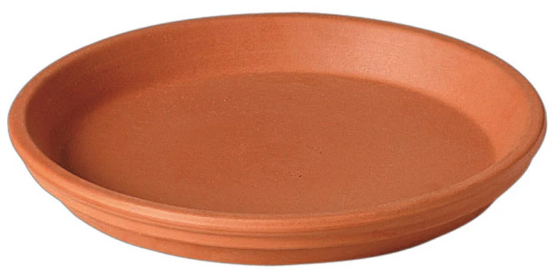 10 In. D Clay Traditional Plant Saucer Terracotta - Model 87250pz