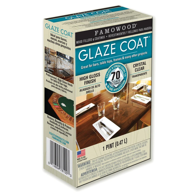 Glaze Coat 16 Oz. High Gloss Pour On Finish