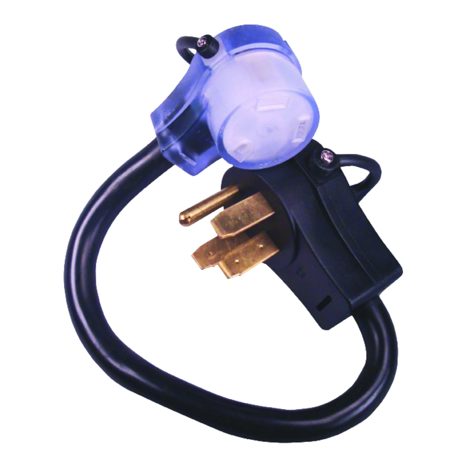 Camco Powergrip 50a/30a Dogbone Rv Power Cord Adapter