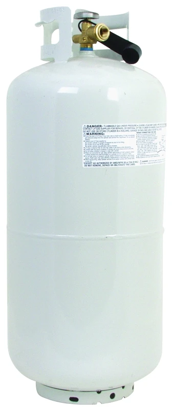 40 Lb. Capacity Steel Vertical Lp Propane Tank With Overfill Prevention Device