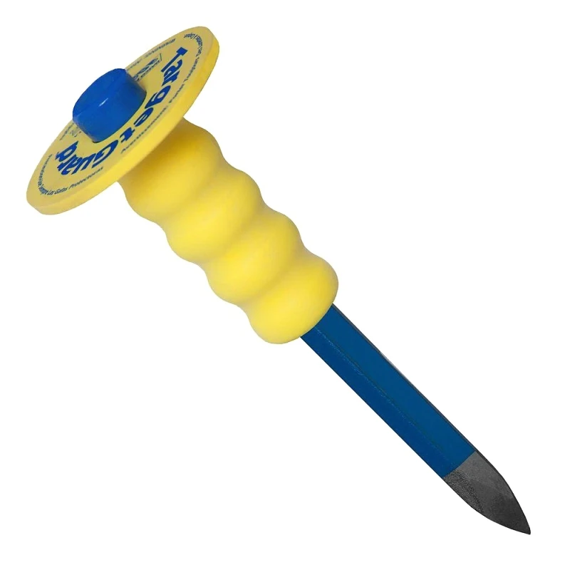 Mayhew Tools 3/4 In. X 12 In. Handguarded Bull Point Chisel
