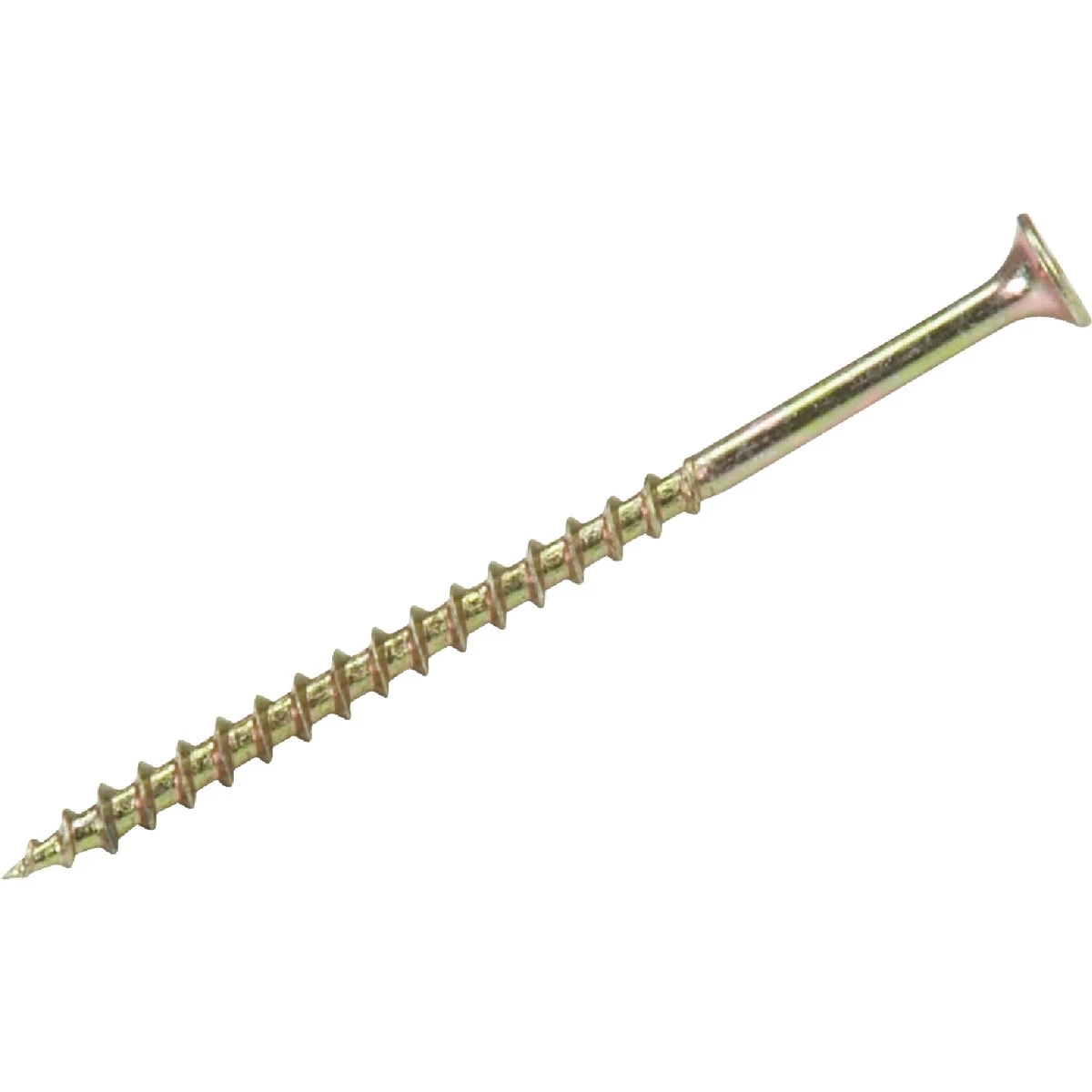 #6 X 1 In. Coarse Thread Yellow Zinc Multipurpose Drywall Screw - 1 Lb. Box