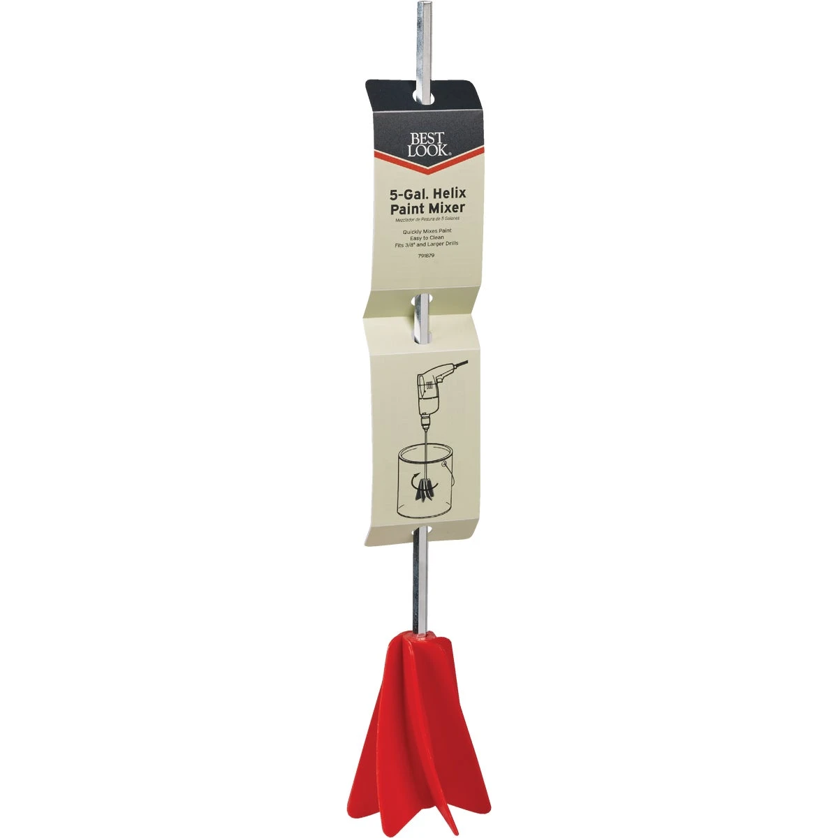 5 Gallon 14 Inch Helix Paint Mixer Hm5-dib
