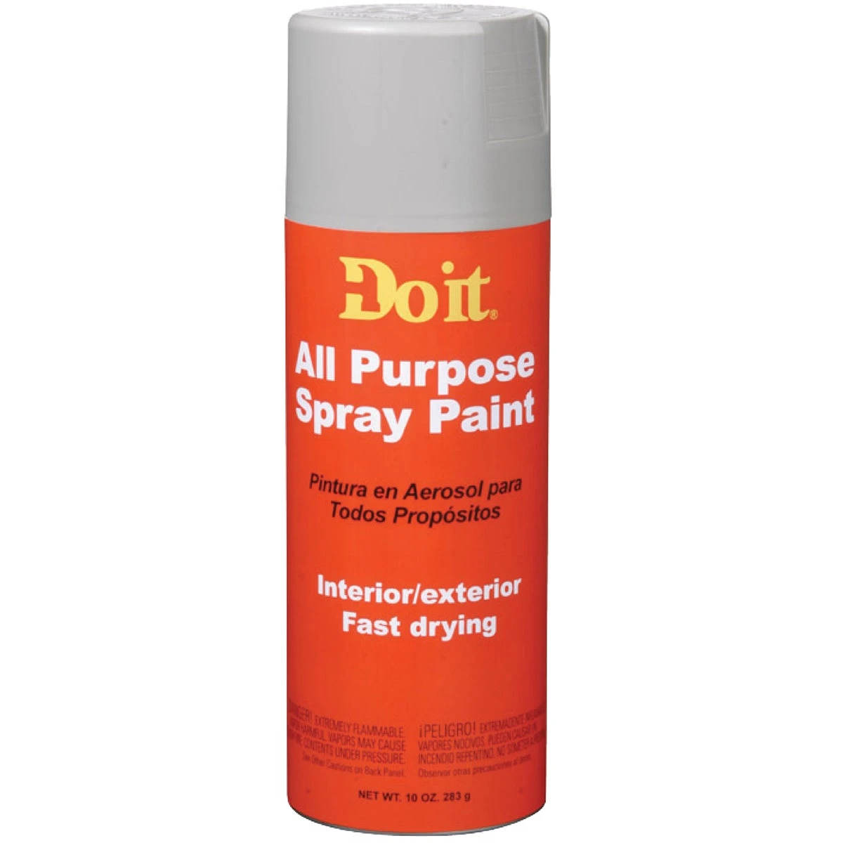 Gray 10 Oz. All-purpose Fast-dry Spray Primer For Versatile Applications