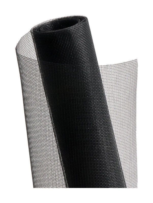 Clear Advantage Invisible Window Screen, Charcoal Fiberglass, 48 In. X 100 Ft.