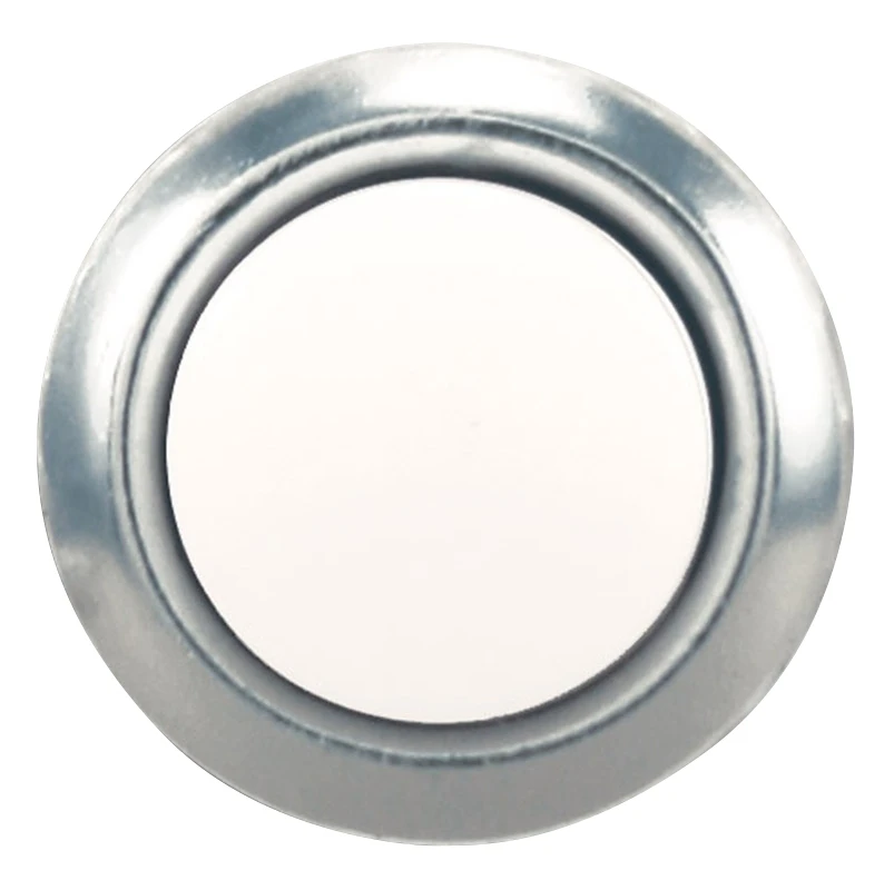 Silver Wired Pushbutton Doorbell Model Sl-604-02 For Recess Mounting