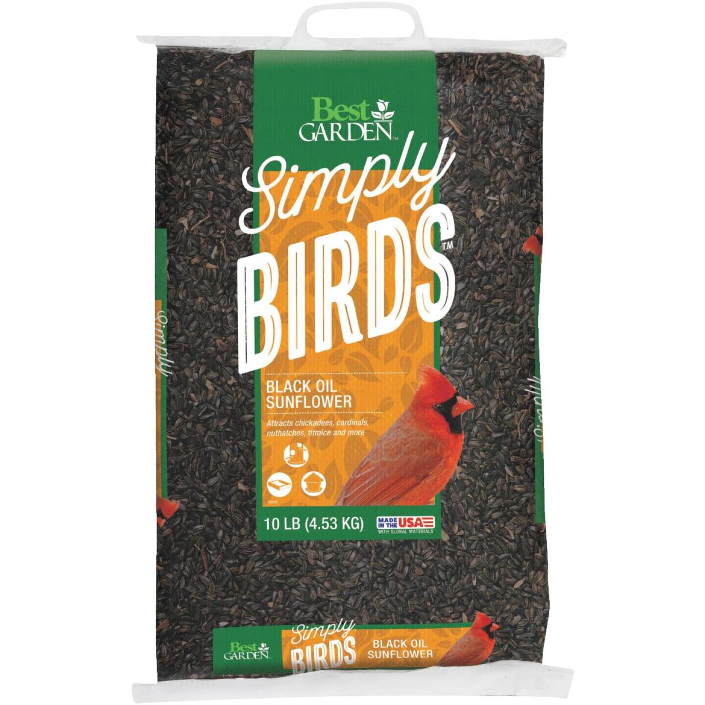 10 Lb. Black Oil Sunflower Wild Bird Seed - Premium Bird Food