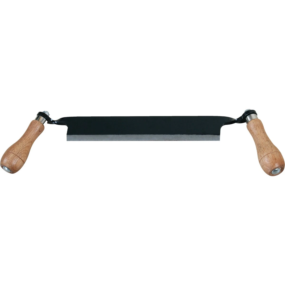 10 Inch Straight Draw Shave With Wood Grip Handles