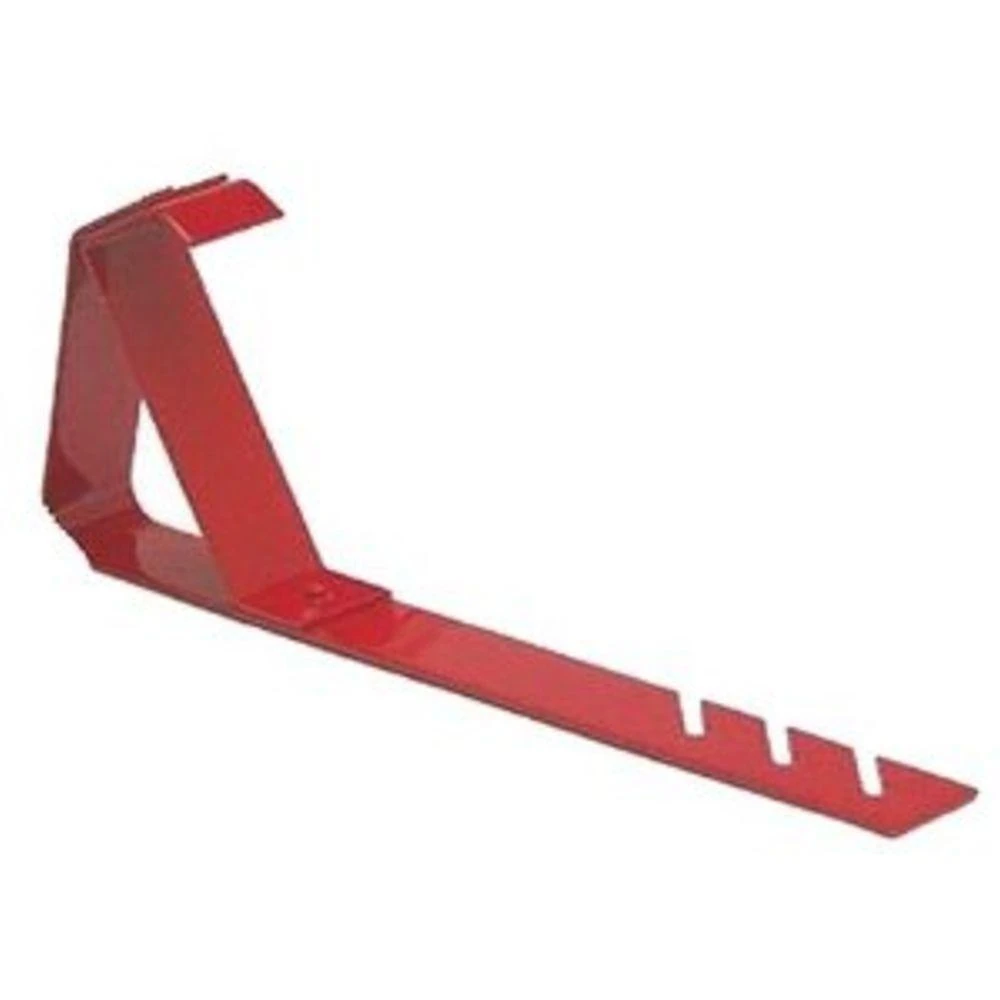 2503 Adjustable Fixed Roof Bracket, Steel, Red, For 18/12 Pitch Roofs