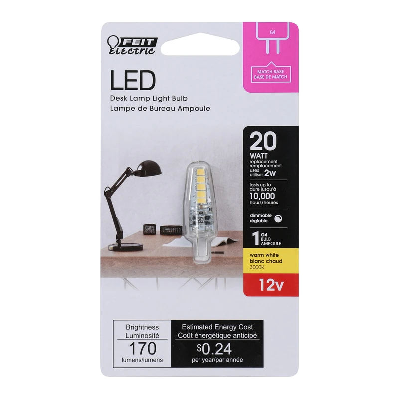 G4 G4 Led Bulb Soft White 20 Watt Equivalence 1 Pk