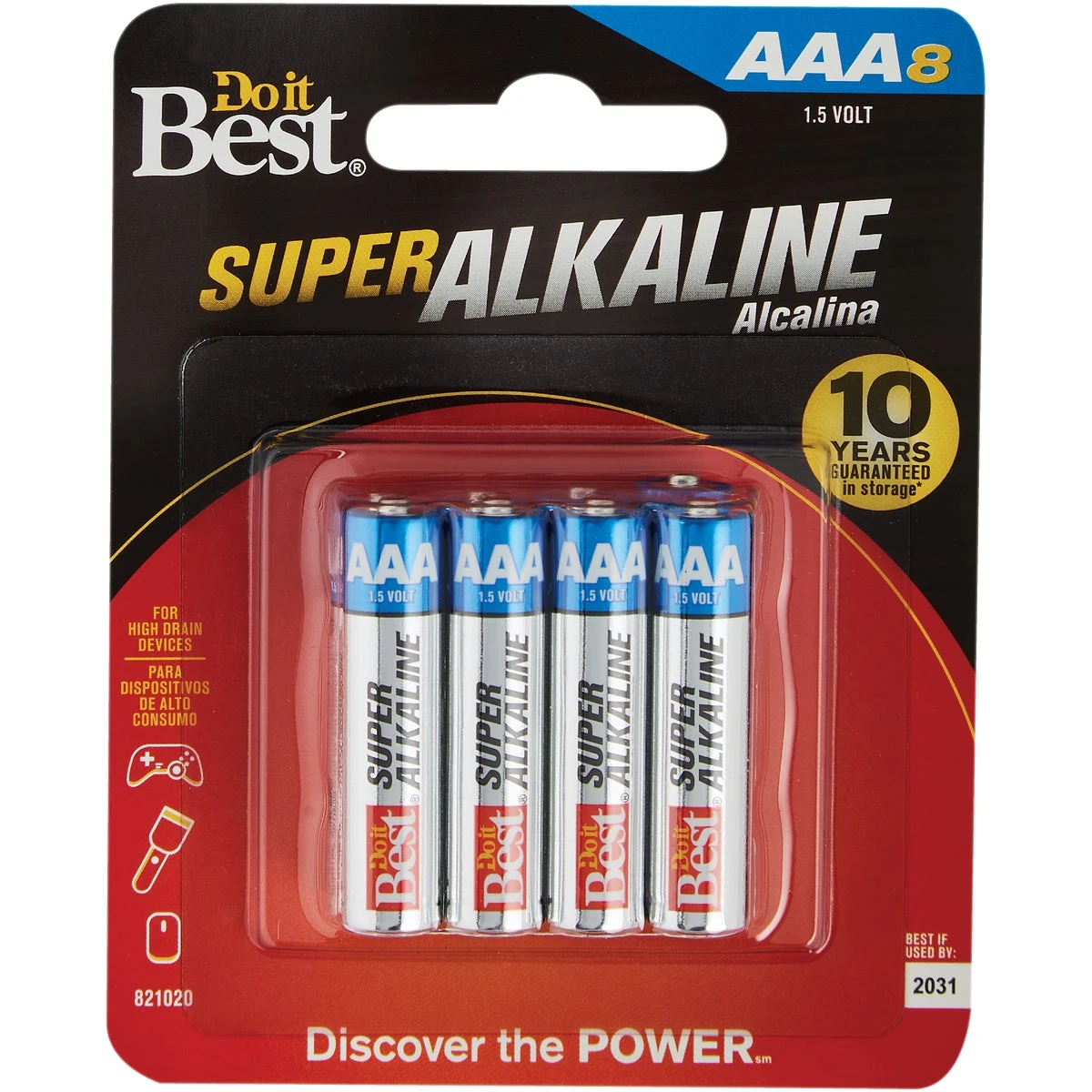 Aaa Alkaline Battery (8-pack)