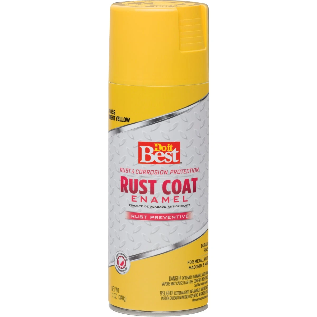 Gloss Bright Yellow 12 Oz. Anti-rust Spray Paint