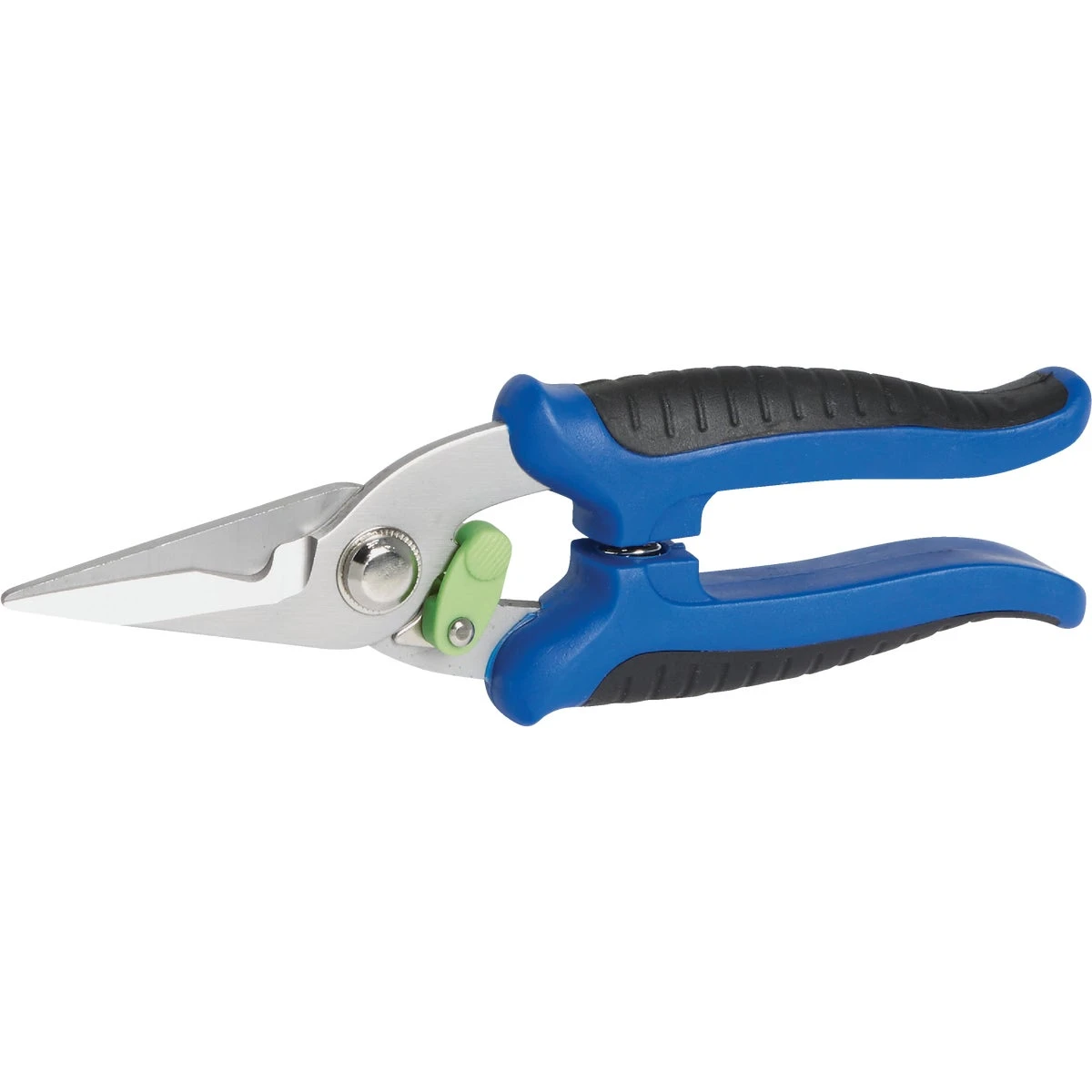 7 Inch Bypass Flower Pruner With Comfort Grip Handle And Stainless Steel Blade