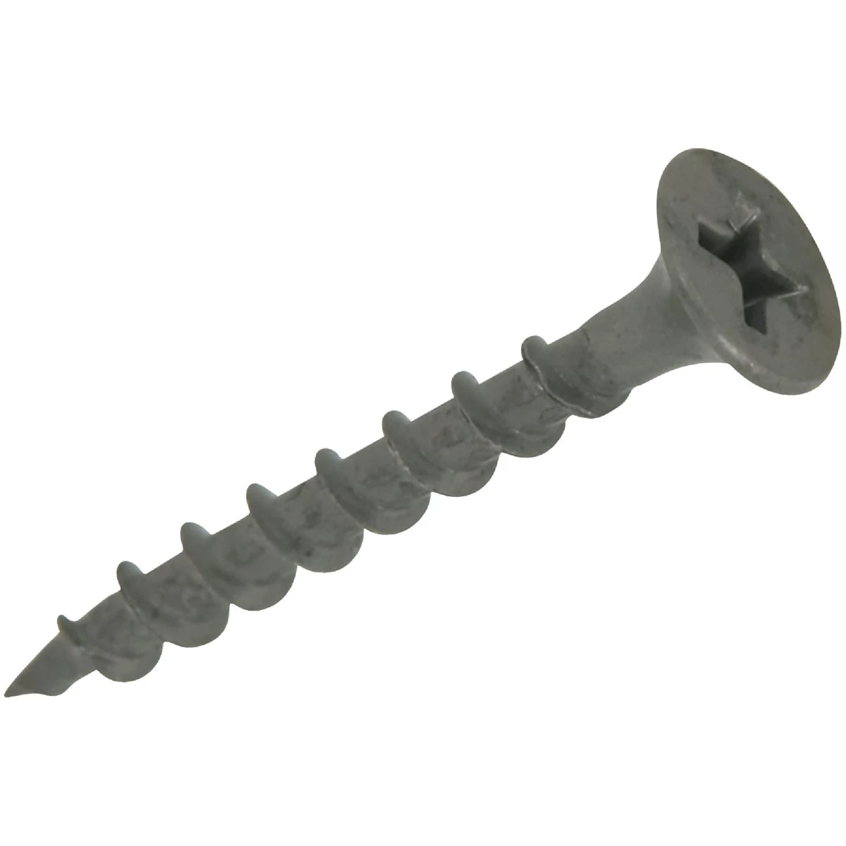 #6 X 1 Inch Coarse Thread Gray Phosphate Drywall Screw - 5 Pound Box