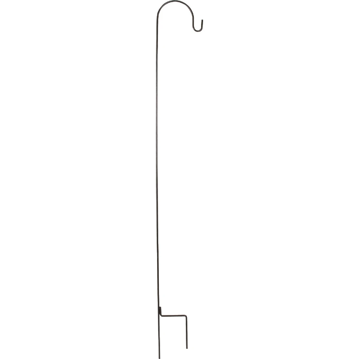 91-inch Bronze Wrought Iron Shepherd Hook For Hanging Baskets & Yard Art