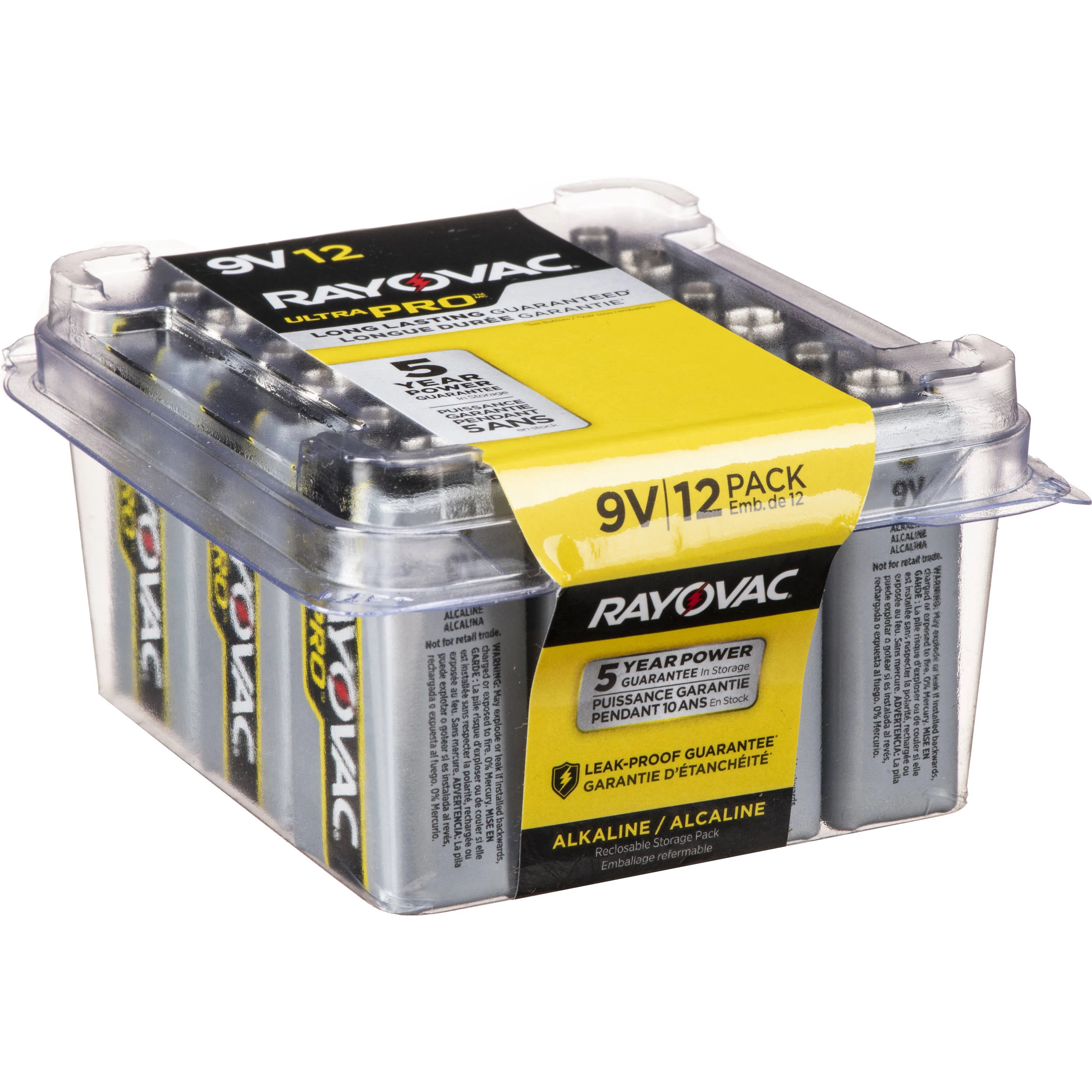 Ultrapro 9v Alkaline Battery (12-pack)