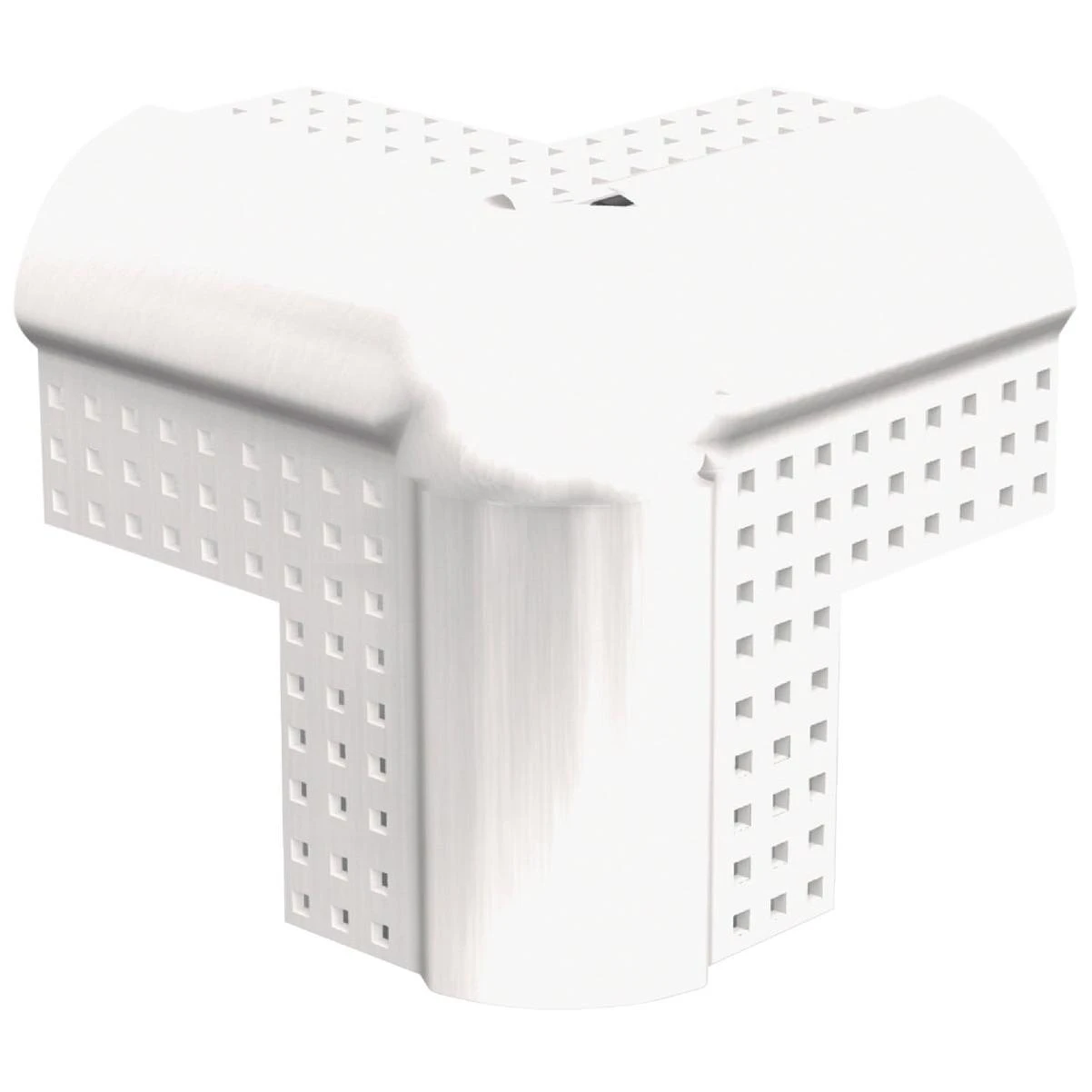 90 Deg Vinyl 3-way Corner Cap