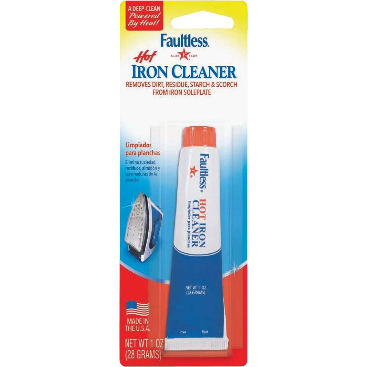 40110 Hot Iron Cleaner 1oz (28 Grams) For Effective Iron Maintenance