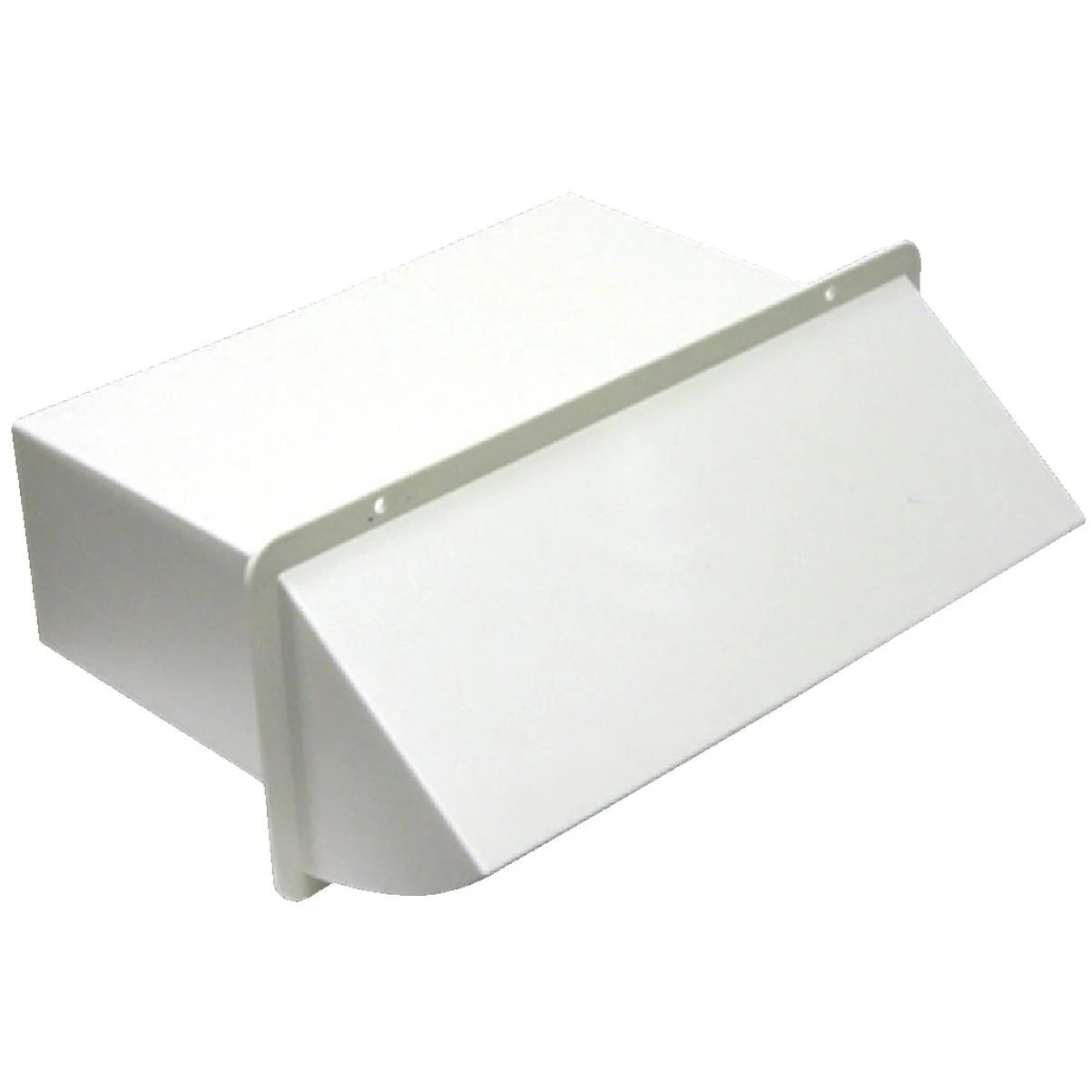 3-1/4 In. X 10 In. White Plastic Wall Exhaust Vent