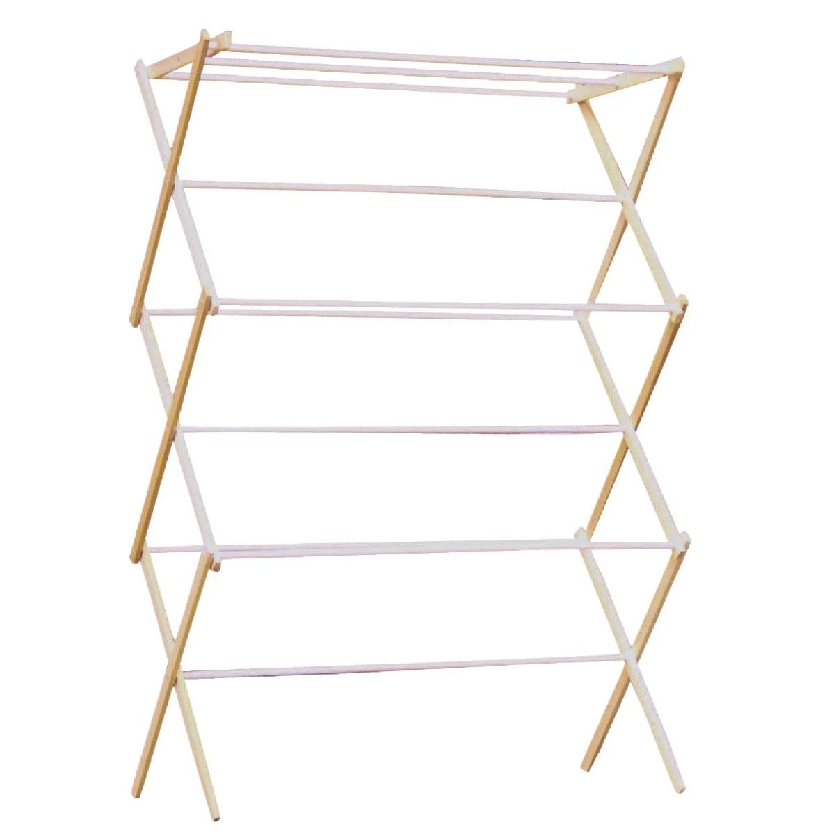 Wood Clothes Drying Rack