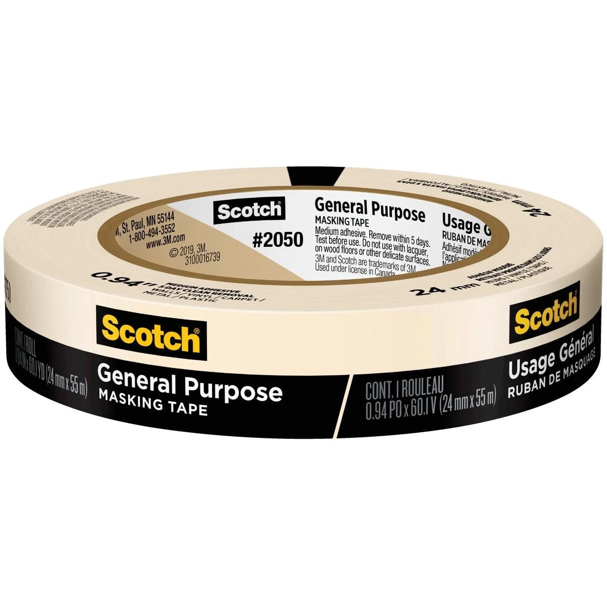 0.94 X 60.1 Yd. General Purpose Painting Masking Tape