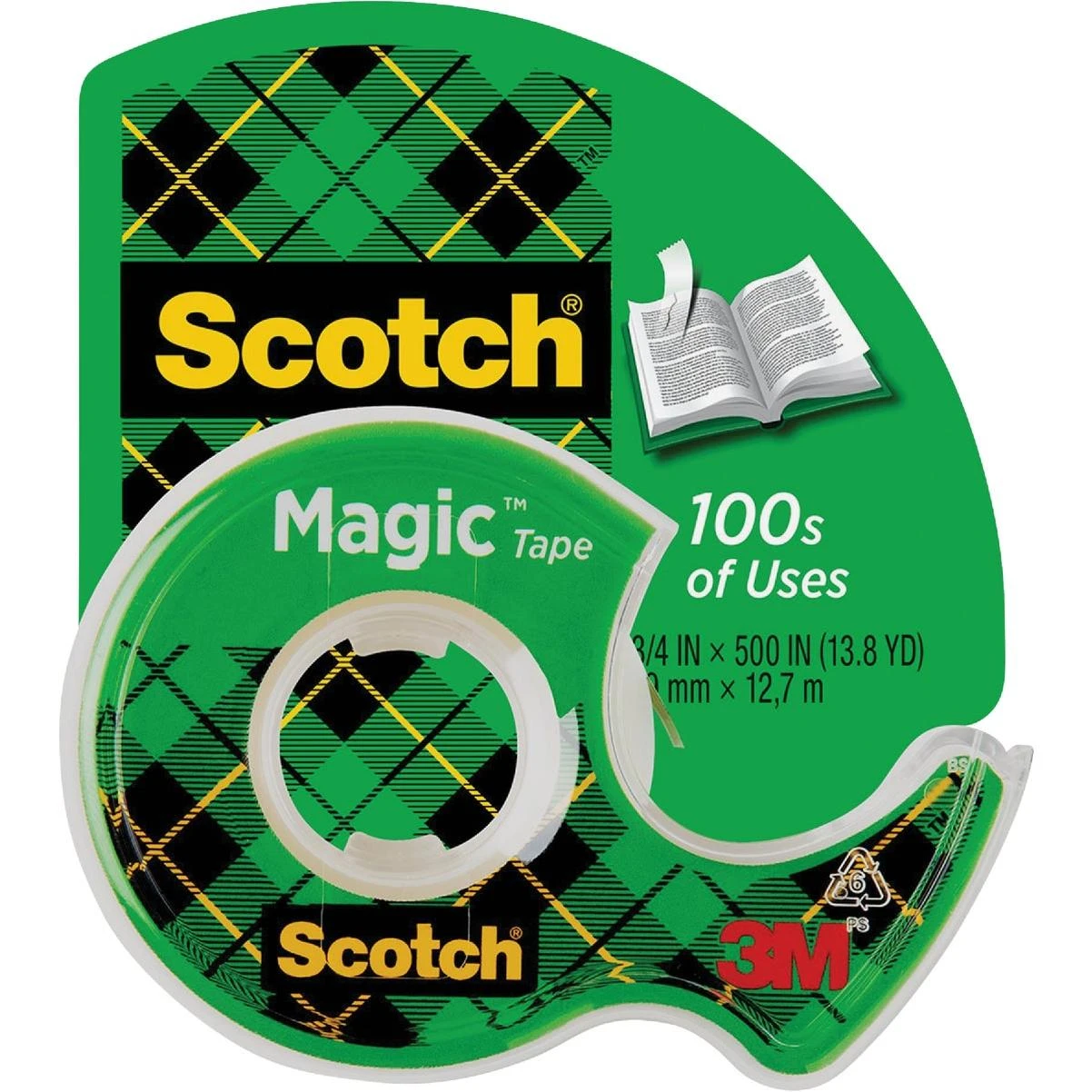 Magic Tape, 3/4 In. X 650 In.