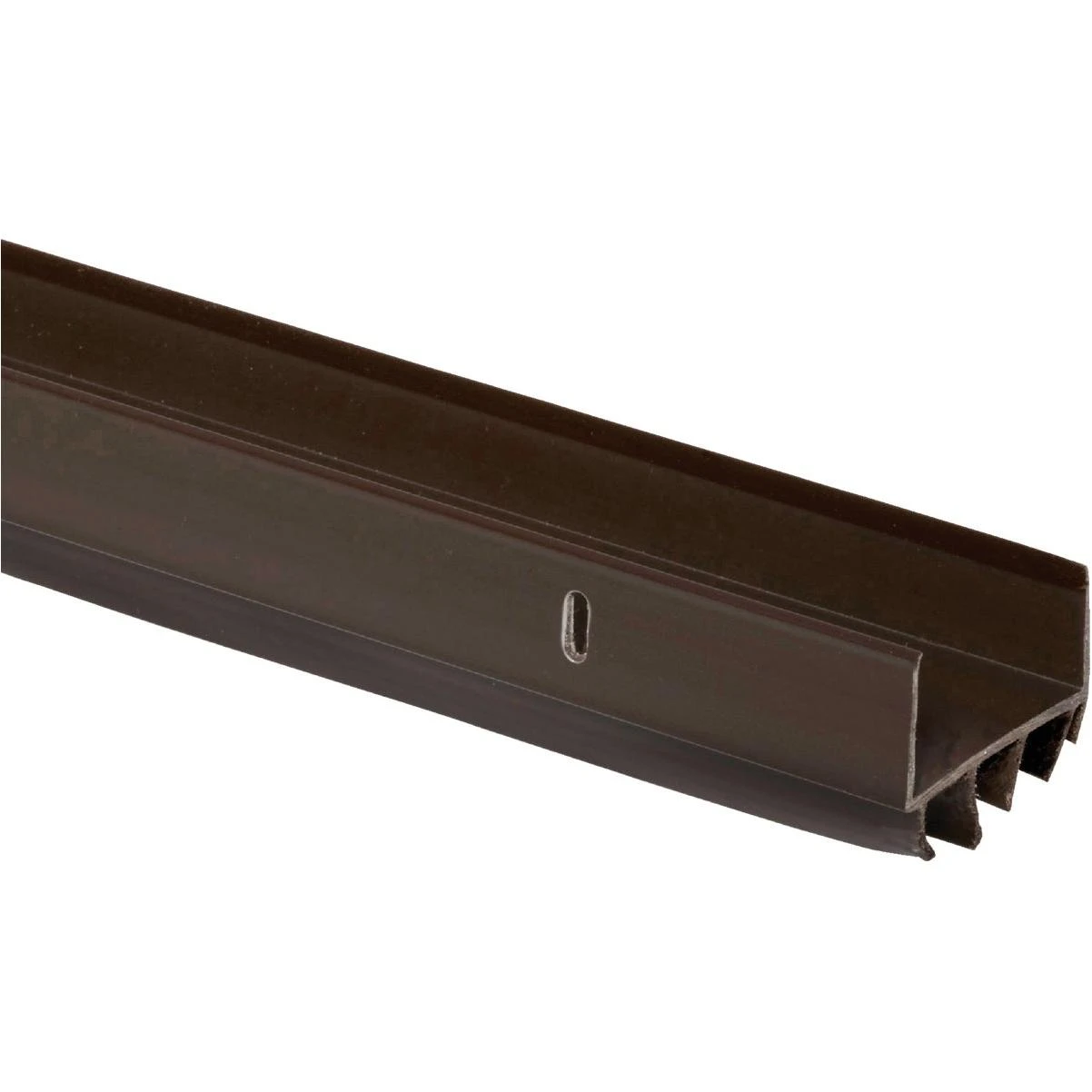 Building Products 2 In. W. X 1.125 In. H. X 36 In. L. Vinyl Brown Door Bottom