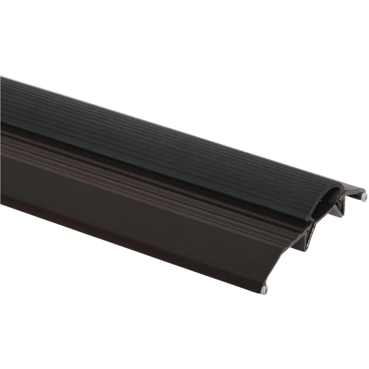 Building Products 3-3/4 In. X 3/4 In. X 36 In. Bronze Aluminum And Vinyl Heavy-duty Low-profile Threshold