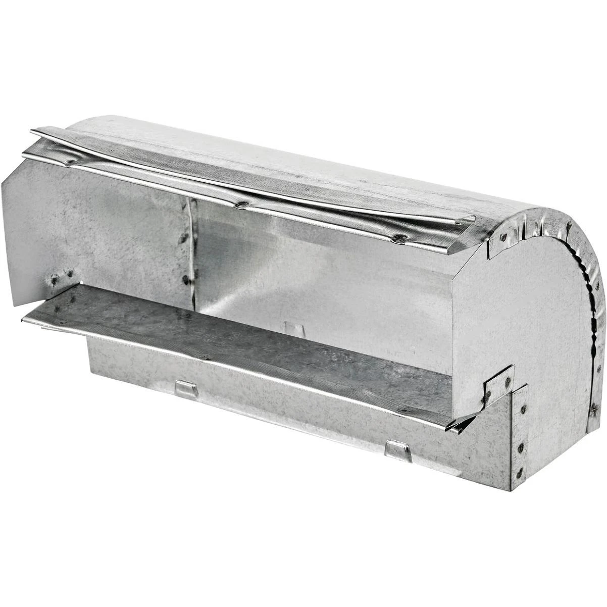3-1/4 In. X 10 In. Galvanized Steel Short Way 90 Deg. Rectangular Elbow