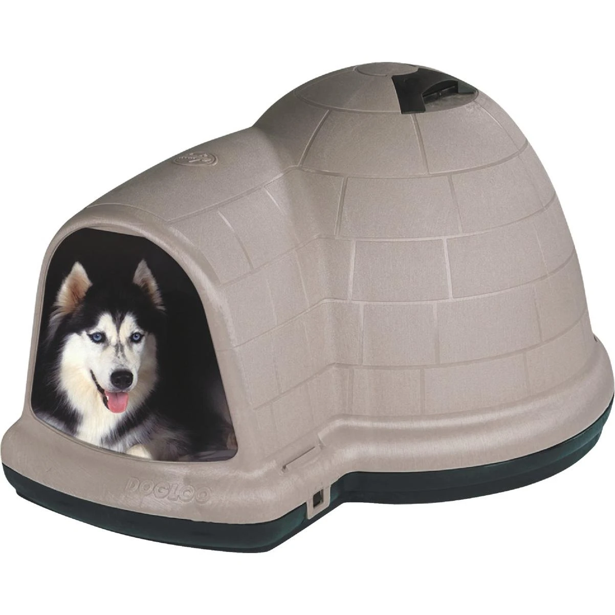 Pet Mate Indigo Taupe & Black Extra Large Dog House For 90 To 125 Lb. Dogs