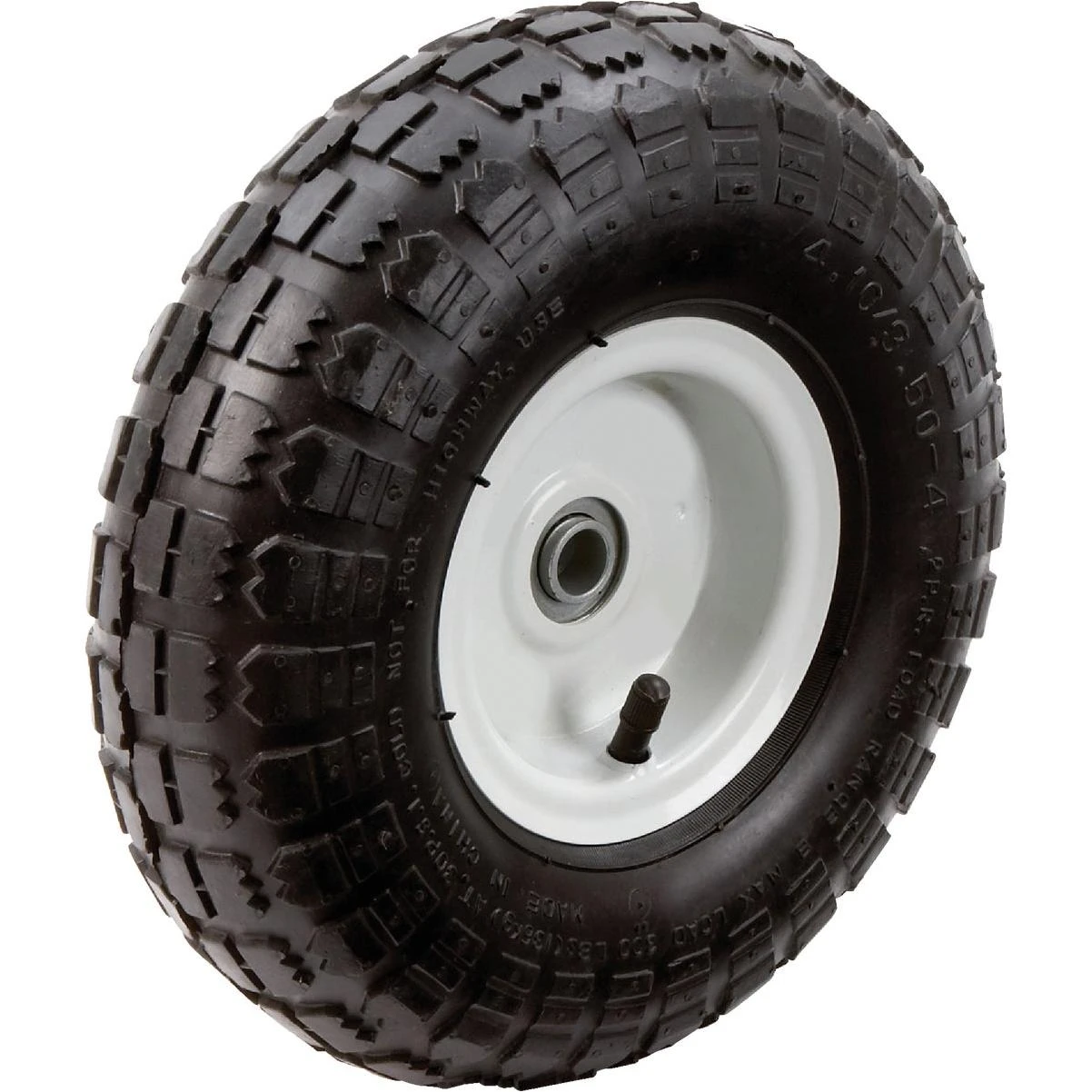 10 Inch Wheel & Tire With 300 Lb. Weight Capacity Model Pr1028