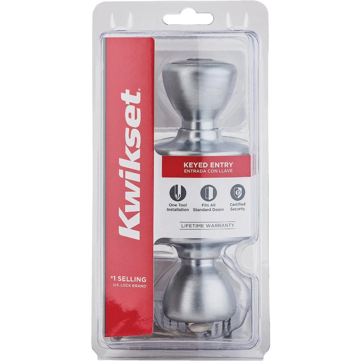 Satin Chrome Mobile Home Entry Lockset