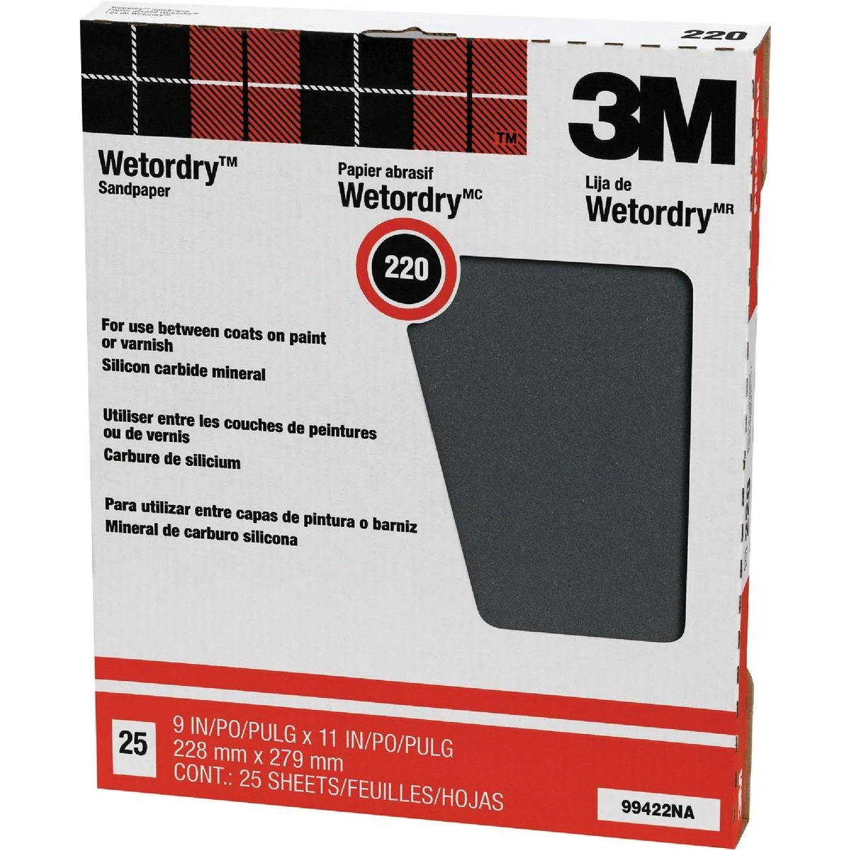Wetordry Pro-pak 9 In. X 11 In. Very Fine Sanding Sheets, 200 Grit (25-pack)
