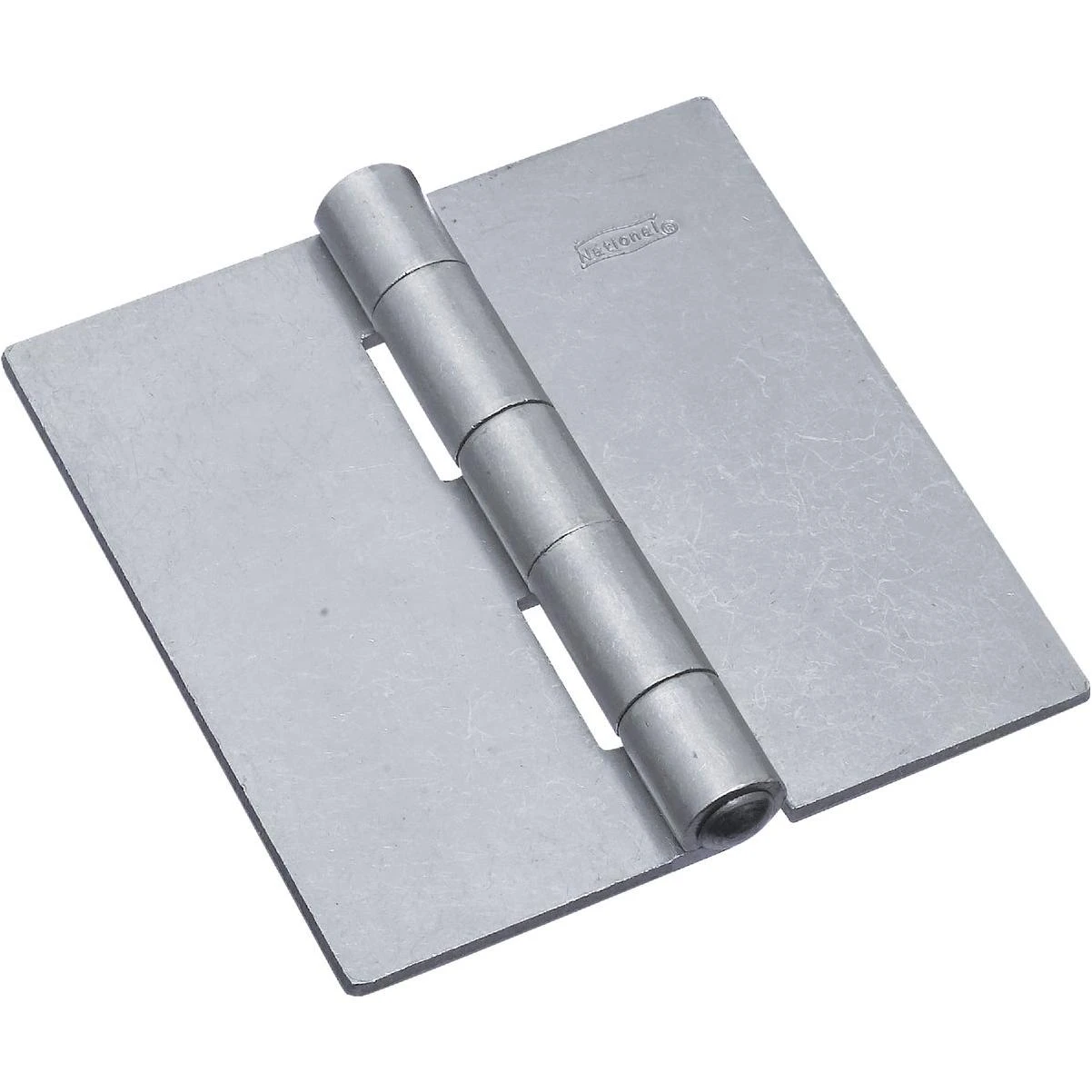 4 In. Square Plain Steel Weldable Door Hinge