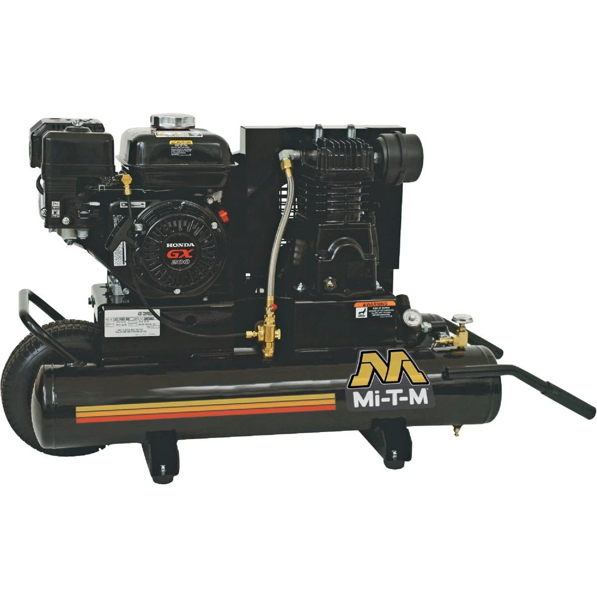 8 Gal. Portable 90 Psi Twin-stack Air Compressor