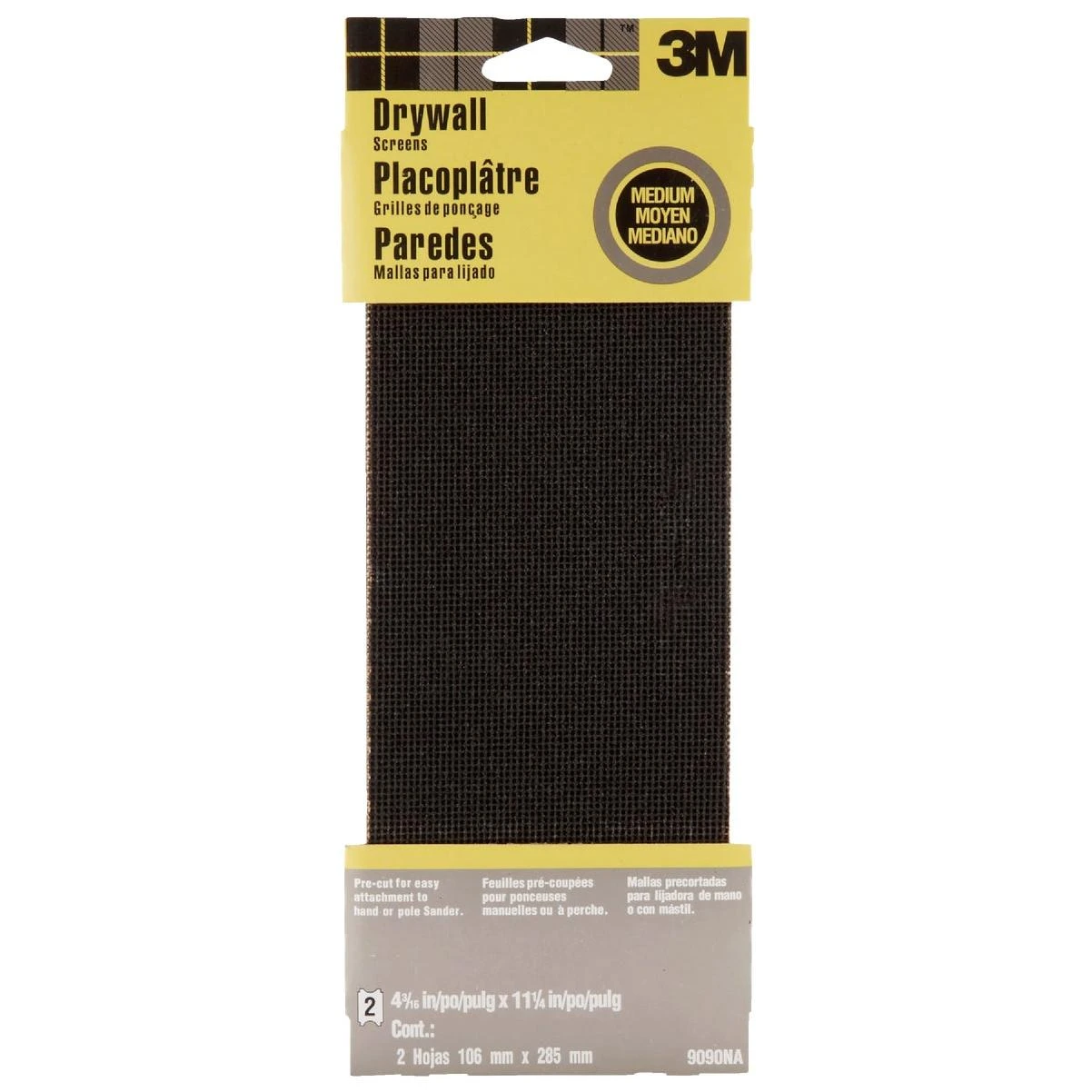 4-3/16 In. X 11-1/4 In. Sanding Screen, Medium (2-pack)