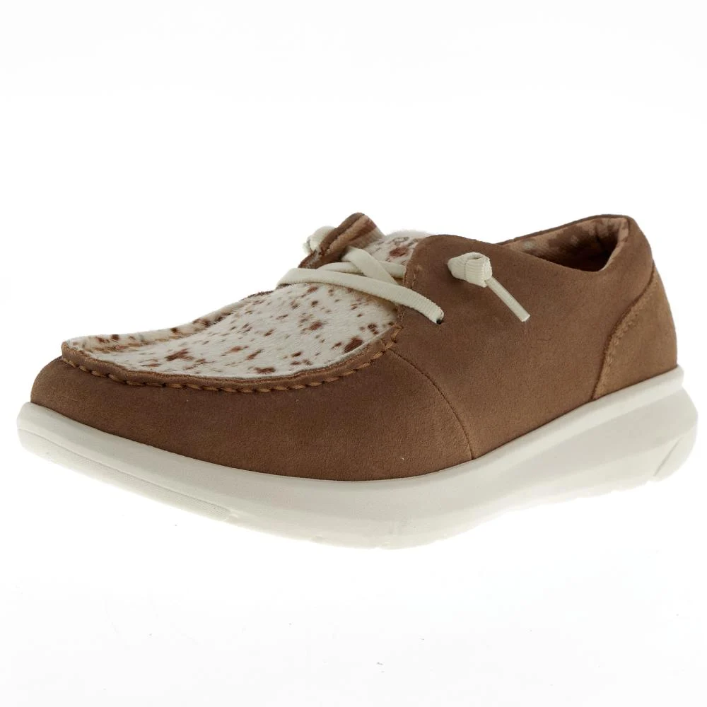 Ariat Women’s Walnut Spotted Hair On Hilo Casual Shoe