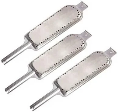 Burner Tubes 3Pcs Kit for Kenmore 16111, 16209, 16211, 16213, 16215, 463350505, 463350507, EEK5539-K401 etc Gas Grills, 13 11/16″ x 3 3/8″