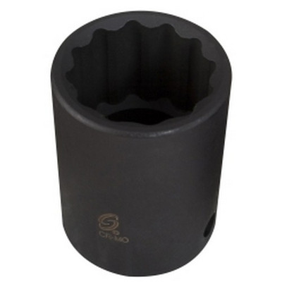 Sunex 1/2" Drive 12 Point Standard Impact Socket 22mm (222ZM)