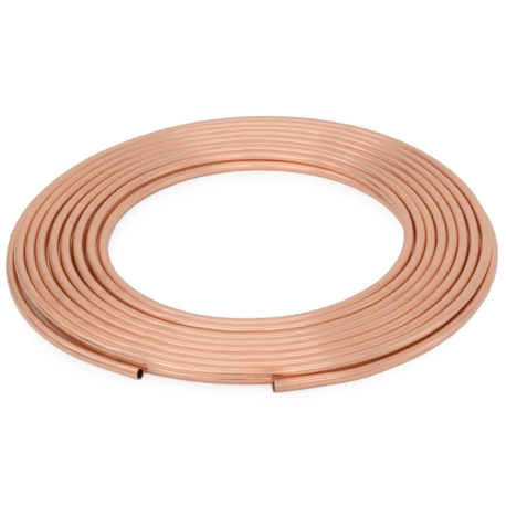 3/8" OD (1/4" Nom.) x 60ft Soft Copper Coil Tubing, Type L