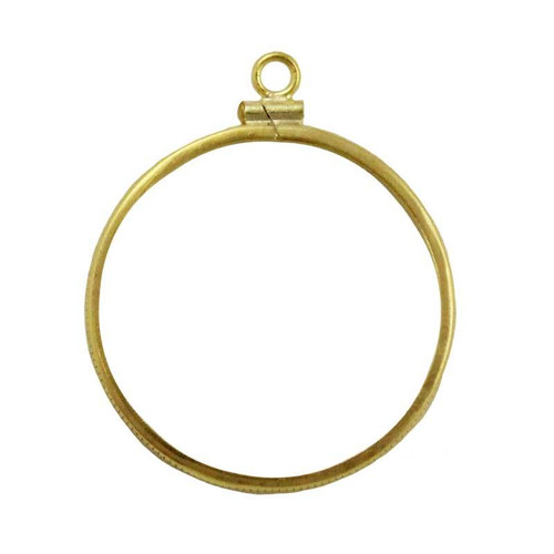 Coin Bezel 1/2 oz Koala Silver Yellow Gold Filled Coin Edge Coin Frame Pendant